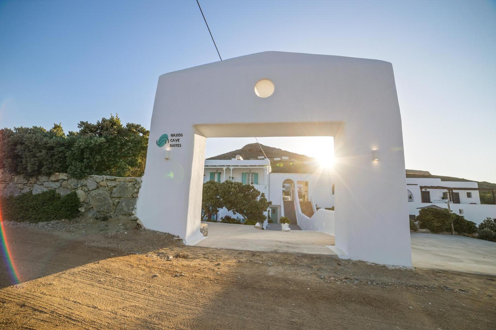 Naxos Cave Suites Stelida  Exteriör bild